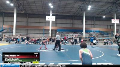 80 lbs Round 1 - Ryan Wardlaw, Payette Wrestling vs Rowan Barkey, Legacy Wrestling Academy