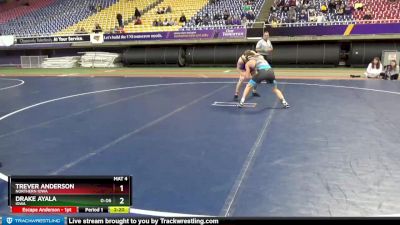 125 lbs Round 3 - Trever Anderson, Northern Iowa vs Drake Ayala, Iowa