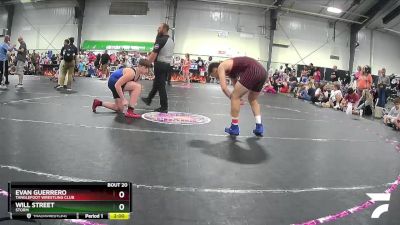 170 lbs Cons. Round 2 - Evan Guerrero, Tanglefoot Wrestling Club vs Will Street, Storm