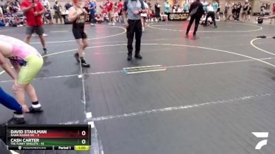 Quarterfinals (8 Team) - David Stahlman, Ragin Raisins WC vs Cash Carter, The Funky Singlets