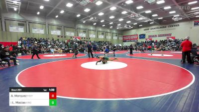 122 lbs Round Of 16 - Alexander Marquez, Foothill vs Leo Macias, Kingsburg