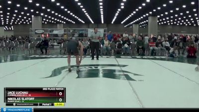 149 lbs Placement (4 Team) - Nikolas Slatoff, Baker (Kan.) vs Jace Luchau, Cumberlands (Ky.)