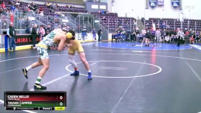 152 lbs Semifinal - Caden Bellis, Tioga Sr HS vs Tavian Camper, Copenhagen