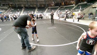 49 lbs Consi Of 8 #2 - Conor Ecker, R.A.W. vs Copper Dewey, Tulsa Blue T Panthers