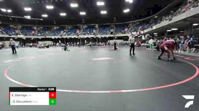 130 lbs Cons. Round 5 - Sharon Olorunfemi, Schaumburg vs Eleanor Giertuga, Lincoln-Way Central