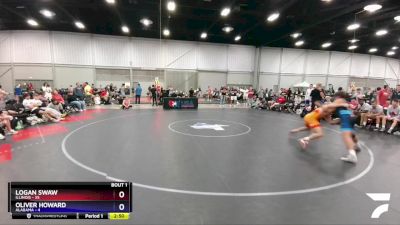 160 lbs Round 1 (16 Team) - Logan Swaw, Illinois vs Oliver Howard, Alabama