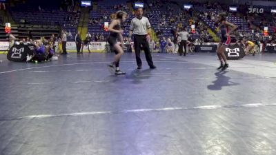 84 lbs Semifinal - McKayla Steele, Marple Newtown vs Lennox Deringer, Mt. Lebanon