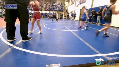 85 lbs Consi Of 8 #2 - Logan Barr, Dark Cloud Wrestling Club vs Jesse Bell, Warner Eagles Youth Wrestling