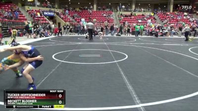 64 lbs Cons. Semi - Tucker Hoffschneider, Bear Cave Wrestling Club vs Beckett Bloomer, Wichita Wrestling Club