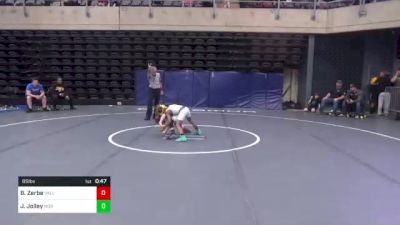 65 lbs Quarterfinal - Brylan Zerbe, Valley View, PA vs Jaxon Jolley, Norwich, CT