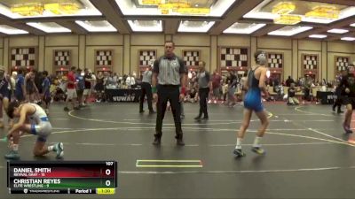 107 lbs Semis & 1st Wrestleback (8 Team) - Daniel Smith, Revival Gray vs CHRISTIAN REYES, Elite Wrestling