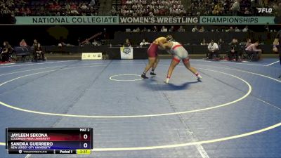 191 lbs Quarterfinal - Sandra Guerrero, New Jersey City University vs Jayleen Sekona, Colorado Mesa University