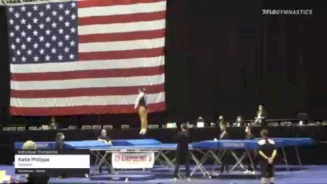 Katie Philippe - Individual Trampoline, Wasatch - 2021 USA Gymnastics Championships
