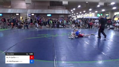 38 kg Rnd Of 32 - Miro Parr-Coffin, Inland Northwest Wrestling Training Center vs Bowdee McPherson, Juab Wrestling Club