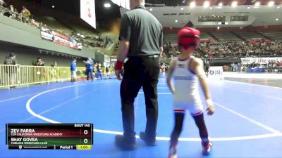 49 lbs Champ. Round 2 - Zev Parra, TUF California Wrestling Academy vs Shay Govea, Turlock Wrestling Club