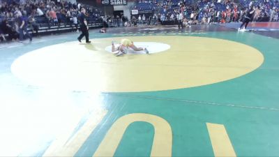 160 lbs Cons. Semi - Anthony Hyatt, Team Newport Tornadoes Wrestling Club vs Miles Brown, NWWC