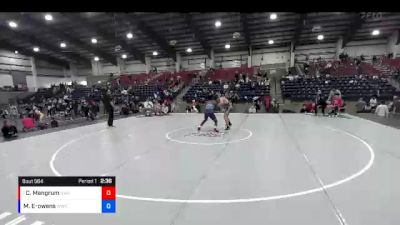 160 lbs Quarterfinal - Chance Mangrum, Sanderson Wrestling Academy vs Moses Espinoza-owens, Wasatch Wrestling Club