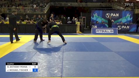 BENJAMIN ANTHONY PENNANT vs JOSEPH MICHAEL FISCHER PEREZ 2024 Pan Jiu Jitsu IBJJF Championship