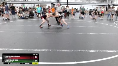 92 lbs Round 2 (6 Team) - Keegan Bassett, POWA vs Mack Karmon, Team Ohio