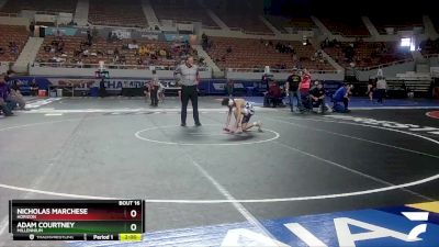 D2-113 lbs Champ. Round 1 - Adam Courtney, Millennium vs Nicholas Marchese, Horizon