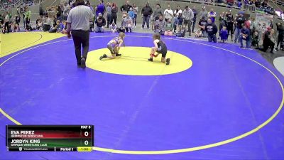 60 lbs Cons. Semi - Jordyn King, Umpqua Wrestling Club vs Eva Perez, Hermiston Wrestling