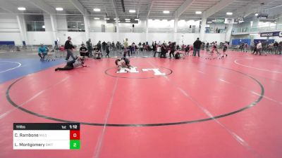 111 lbs Final - Cameron Rambone, Milo WC vs Lincoln Montgomery, Smitty's Wrestling Barn