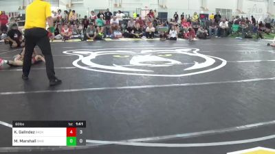 60 lbs Pools - Kaiden Galindez, Backyard Brawlers vs Mj Marshall, Ohio Gold 24K