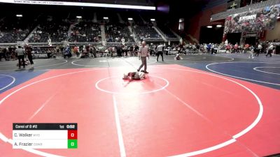 81 lbs Consi Of 8 #2 - Cooper Walker, Wyoming Underground vs Amita Frazier, Cowboy Kids