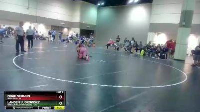 195 lbs Round 3 (6 Team) - Noah Vernon, Wakulla vs Landen Ludrowsky, Oregon Clay Wrestling