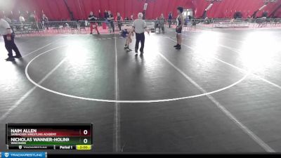 150 lbs Round 5 - Nicholas Wanner-Holinka, Wisconsin vs Naim Allen, Sarbacker Wrestling Academy