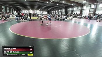 165 lbs Cons. Round 2 - Karson Curtis, North Sanpete vs Jonathon Inagaki, Layton