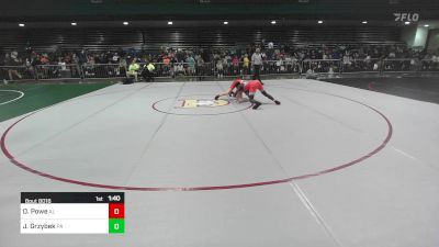 138 lbs Round Of 256 - Daishun Powe, AL vs Jacob Grzybek, PA