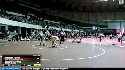 110 lbs Semifinal - Tristan Altman, Kellam Mat Rats vs Spencer Keyes, Great Neck Wrestling Club