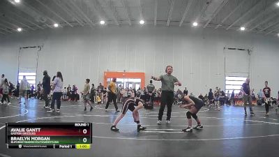 75 lbs Round 1 - Avalie Gantt, Gaston Grizzlies vs Braelyn Morgan, BufordStingersYouthWrestling