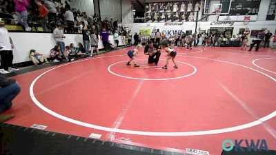 49-52 lbs Rr Rnd 3 - Isabella Vaughn, Skiatook Youth Wrestling 2022-23 vs Briar Burch, Dark Cloud Wrestling Club