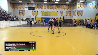 182 lbs Semifinal - Bryan Gari, Osceola (Kissimmee) vs Alexander Strickland, Strawberry Crest