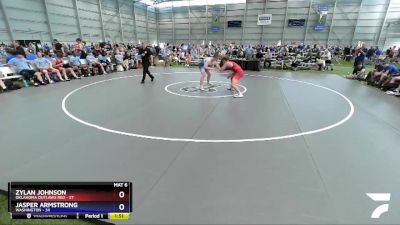 182 lbs Placement Matches (16 Team) - Zylan Johnson, Oklahoma Outlaws Red vs Jasper Armstrong, Washington