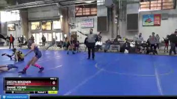 72 lbs Round 3 (6 Team) - Jaclyn Bouzakis, Dynasty Death Row vs Shane Young, PA Alliance Red