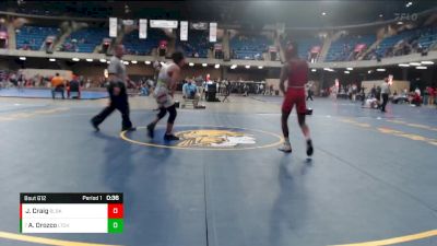 113 lbs Quarterfinal - Anthony Orozco, Hersey vs Jared Craig, Bolingbrook