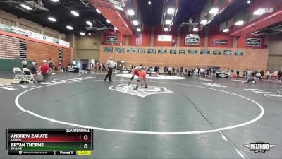 184 lbs Quarterfinal - Andrew Zarate, Lassen vs Bryan Thorne, Skyline