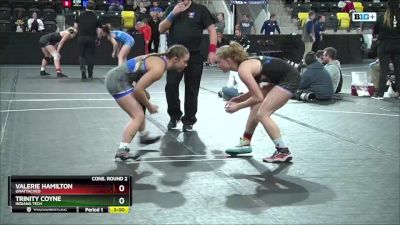 136 lbs Cons. Round 2 - Trinity Coyne, Indiana Tech vs Valerie Hamilton, Unattached