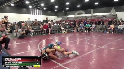 80 lbs Semis & 1st Wrestleback (8 Team) - Jacob Saunders, Gotcha National vs Boone Maughon, Minions Black (GA)