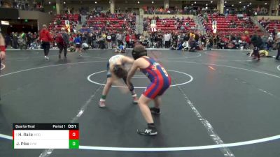 88 lbs Quarterfinal - Henry Raile, Woodward vs Jack Pike, CYWC