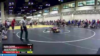 165 lbs Round 1 (10 Team) - Jocelyn Ambriz, Nebraska Tidal Wave vs Alicia Tucker, Charlie`s Angels-IL Black