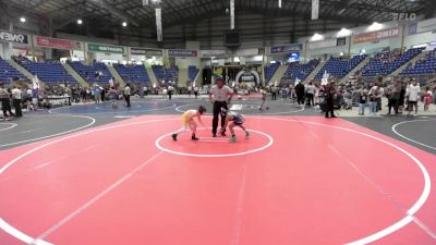 73 lbs Semifinal - Brian Baca, NM Bad Boyz vs Kendric Trout-Palomo, Nebraska Elite WC