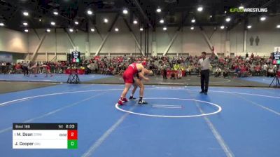 184 lbs Rd Of 32 - Maxwell Dean, Cornell vs Jacob Cooper, California Baptist University