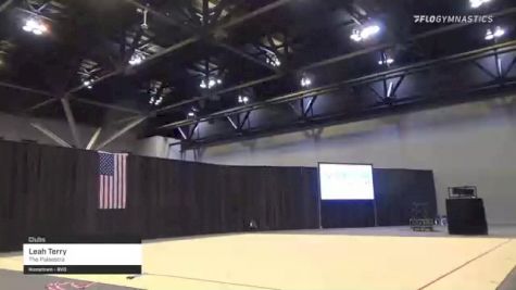 Leah Terry - Clubs, The Palaestra - 2021 USA Gymnastics Championships