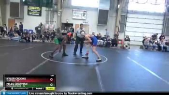 130 lbs Round 3 (8 Team) - Miles Chapman, PA Alliance Blue vs Kyler Crooks, Team Ohio