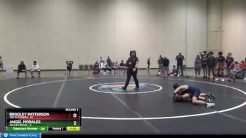 109 lbs Round 3 (6 Team) - Bradley Patterson, The Outsiders vs Angel Morales, Golden Bears
