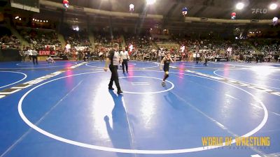 100 lbs Consi Of 16 #2 - Carson Planer, Region Wrestling Academy vs Taegan Austin, Sperry Wrestling Club